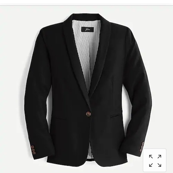 NWT J. Crew SUIT NAVY  Wool Parke Blazer & pants - Picture 2 of 10